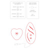 Designer Edition TOYJOY Stimulateur de clitoris avec culotte dentelle Divine Panty Rouge